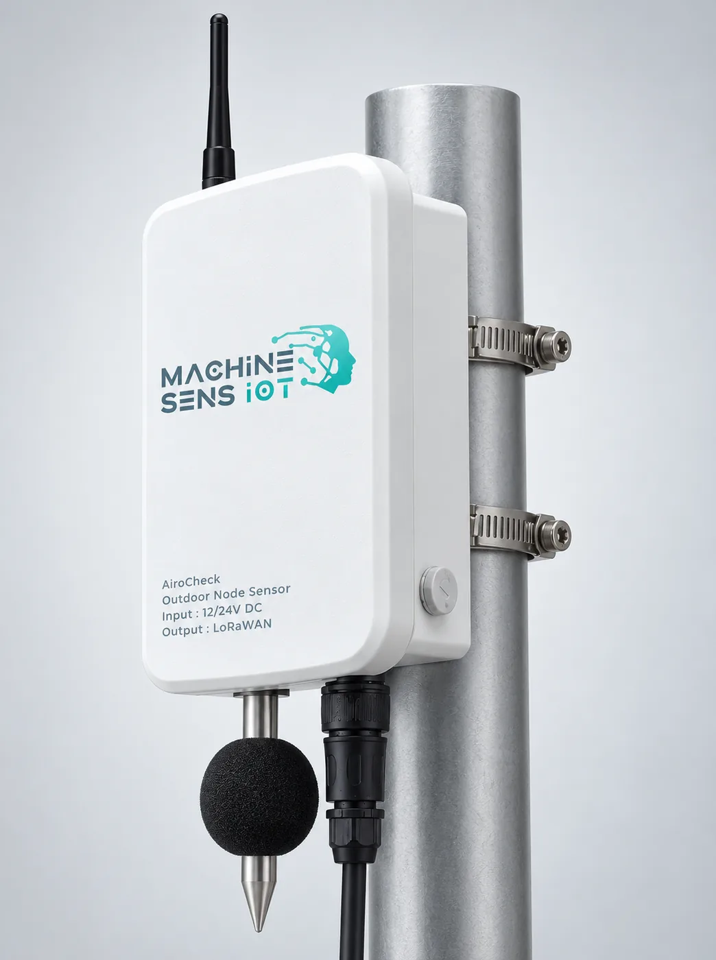 AiroCheck Outdoor Noise Sensor by MachineSens IoT