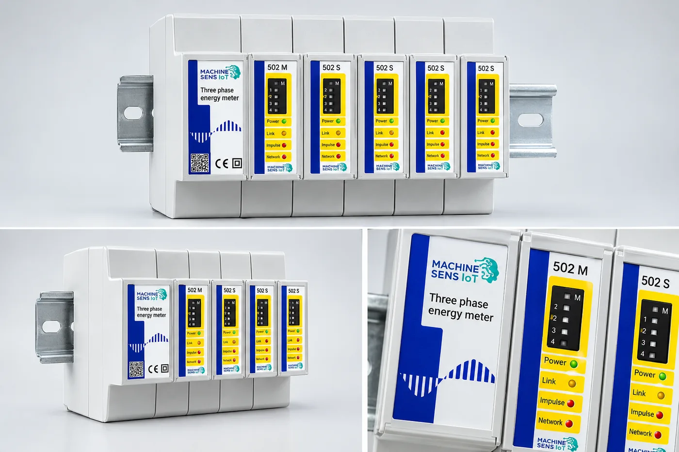 EnergyEye wireless DIN rail energy meter